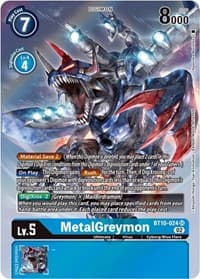 MetalGreymon (Alternate Art) - Xros Encounter - Digimon Card Game card