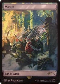 Wastes (705) - Full Art - Secret Lair Drop Series - Magic: The Gathering card