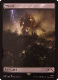 Wastes (704) - Full Art - Secret Lair Drop Series - Magic: The Gathering card