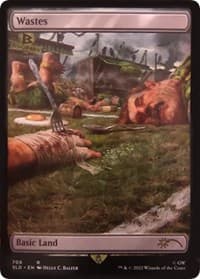 Wastes (706) - Full Art - Secret Lair Drop Series - Magic: The Gathering card