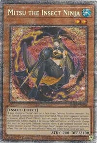 Mitsu the Insect Ninja (Starlight Rare) - Darkwing Blast - YuGiOh card