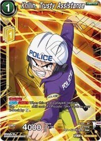 Krillin, Trusty Assistance - Fighter's Ambition - Dragon Ball Super: Masters card