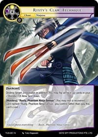 Rusty's Claw Technique - The Underworld of Secrets - Force of Will card