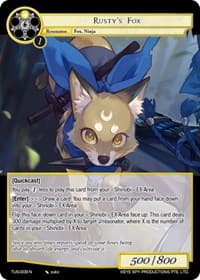 Rusty's Fox - The Underworld of Secrets - Force of Will card