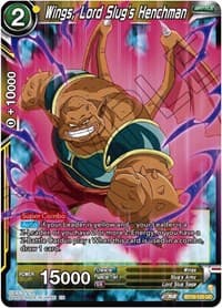 Wings, Lord Slug's Henchman - Fighter's Ambition - Dragon Ball Super: Masters card