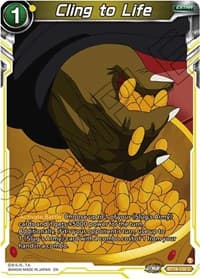 Cling to Life - Fighter's Ambition - Dragon Ball Super: Masters card