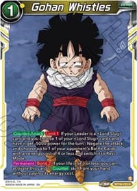Gohan Whistles - Fighter's Ambition - Dragon Ball Super: Masters card