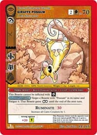 Giraffe Possum - Seance: First Edition - MetaZoo card
