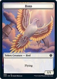 Bird // Thopter Double-Sided Token - Starter Commander Decks - Magic: The Gathering card
