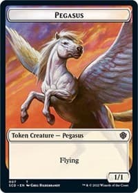 Pegasus // Thopter Double-Sided Token - Starter Commander Decks - Magic: The Gathering card