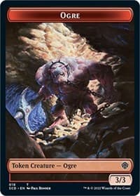 Ogre // Zombie Double-Sided Token - Starter Commander Decks - Magic: The Gathering card