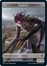 Eldrazi // Soldier Double-Sided Token - Starter Commander Decks - Magic: The Gathering card