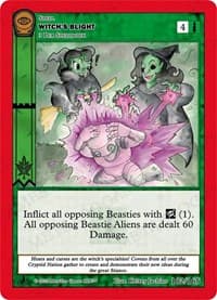 Witch's Blight - Seance: First Edition - MetaZoo card