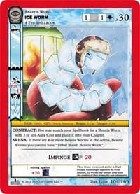 Ice Worm - Seance: First Edition - MetaZoo card