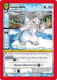 Glacial Demon - Seance: First Edition - MetaZoo card