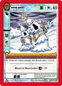 Snow Ghost - Seance: First Edition - MetaZoo card