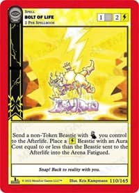 Bolt of Life - Seance: First Edition - MetaZoo card