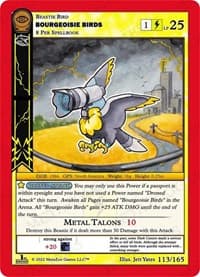 Bourgeoisie Birds - Seance: First Edition - MetaZoo card
