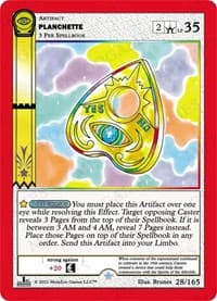 Planchette - Seance: First Edition - MetaZoo card