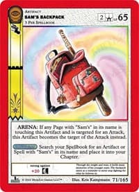 Sam's Backpack - Seance: First Edition - MetaZoo card