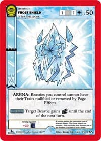 Frost Shield - Seance: First Edition - MetaZoo card
