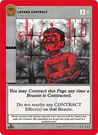 Locked Contract - Seance: First Edition - MetaZoo card
