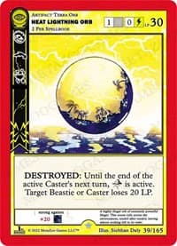 Heat Lightning Orb - Seance: First Edition - MetaZoo card