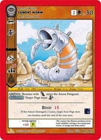 Cement Worm - Seance: First Edition - MetaZoo card