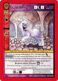 D.C. the Demon Cat - Seance: First Edition - MetaZoo card