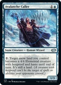 Avalanche Caller - Jumpstart 2022 - Magic: The Gathering card