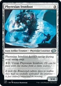Phyrexian Ironfoot - Jumpstart 2022 - Magic: The Gathering card