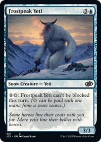 Frostpeak Yeti - Jumpstart 2022 - Magic: The Gathering card