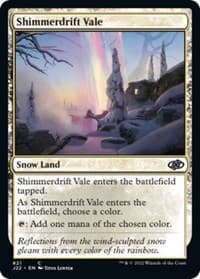 Shimmerdrift Vale - Jumpstart 2022 - Magic: The Gathering card