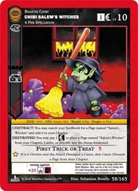 Chibi Salem's Witches - Seance: First Edition - MetaZoo card