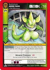 Green Thing - Seance: First Edition - MetaZoo card
