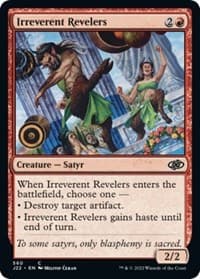 Irreverent Revelers - Jumpstart 2022 - Magic: The Gathering card