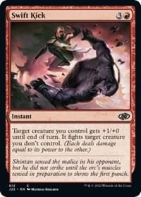Swift Kick - Jumpstart 2022 - Magic: The Gathering card