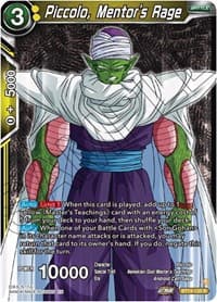 Piccolo, Mentor's Rage - Fighter's Ambition - Dragon Ball Super: Masters card