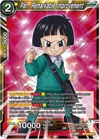 Pan, Remarkable Improvement - Fighter's Ambition - Dragon Ball Super: Masters card
