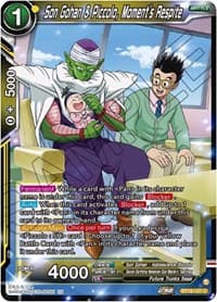 Son Gohan & Piccolo, Moment's Respite - Fighter's Ambition - Dragon Ball Super: Masters card