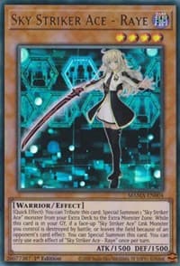 Sky Striker Ace - Raye - Magnificent Mavens - YuGiOh card