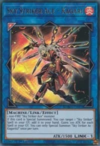 Sky Striker Ace - Kagari - Magnificent Mavens - YuGiOh card
