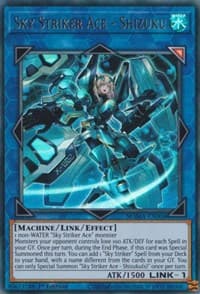 Sky Striker Ace - Shizuku - Magnificent Mavens - YuGiOh card