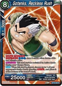 Gotenks, Reckless Rush - Fighter's Ambition - Dragon Ball Super: Masters card