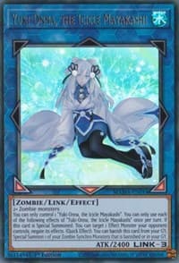 Yuki-Onna, the Icicle Mayakashi - Magnificent Mavens - YuGiOh card