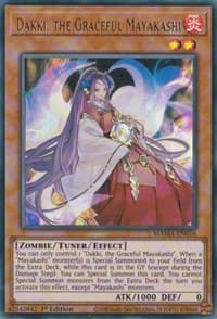 Dakki, the Graceful Mayakashi - Magnificent Mavens - YuGiOh card
