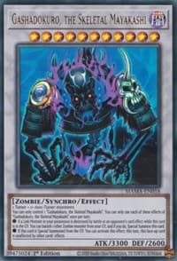 Gashadokuro, the Skeletal Mayakashi - Magnificent Mavens - YuGiOh card