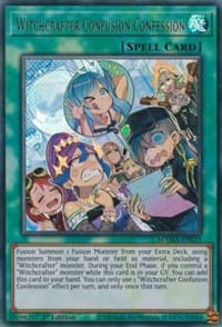 Witchcrafter Confusion Confession - Magnificent Mavens - YuGiOh card