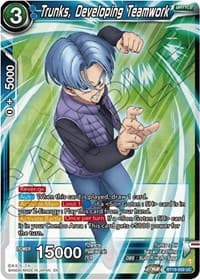 Trunks, Developing Teamwork - Fighter's Ambition - Dragon Ball Super: Masters card