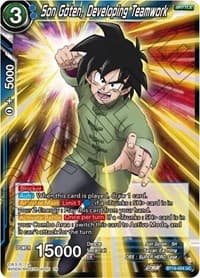 Son Goten, Developing Teamwork - Fighter's Ambition - Dragon Ball Super: Masters card